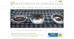 Desktop Screenshot of martinsvillegardenclub.org